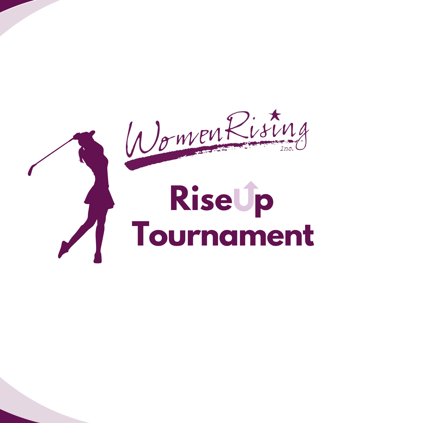 RiseUp Golf Tournament 2026 - logo